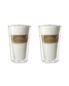 Double w. glass Latte Macchiato 280ml s/2