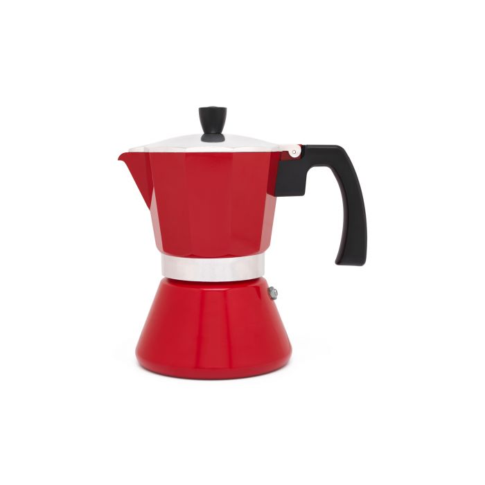 bemanning Toestand onderdelen Espresso maker Tivoli 6 cups red